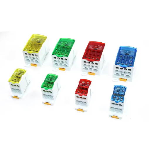 UKK80A-500A DIN Rail Power Distribution Block