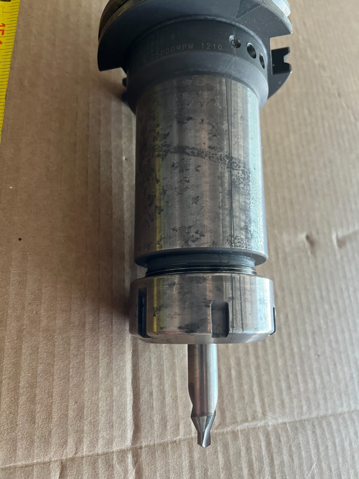 Techniks CAT50 ER40 Collet Chuck CAT50XER40-6 – Precision High-Speed. #31. READ!
