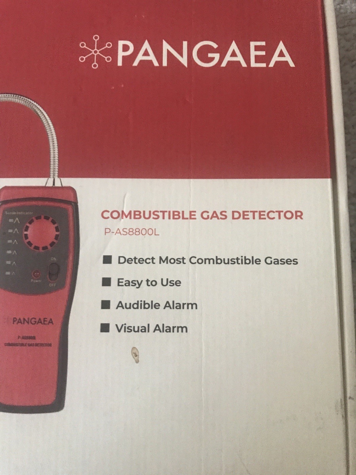 Pangaea Handheld Combustible Gas Detector Portable Tester Model P-AS8800L