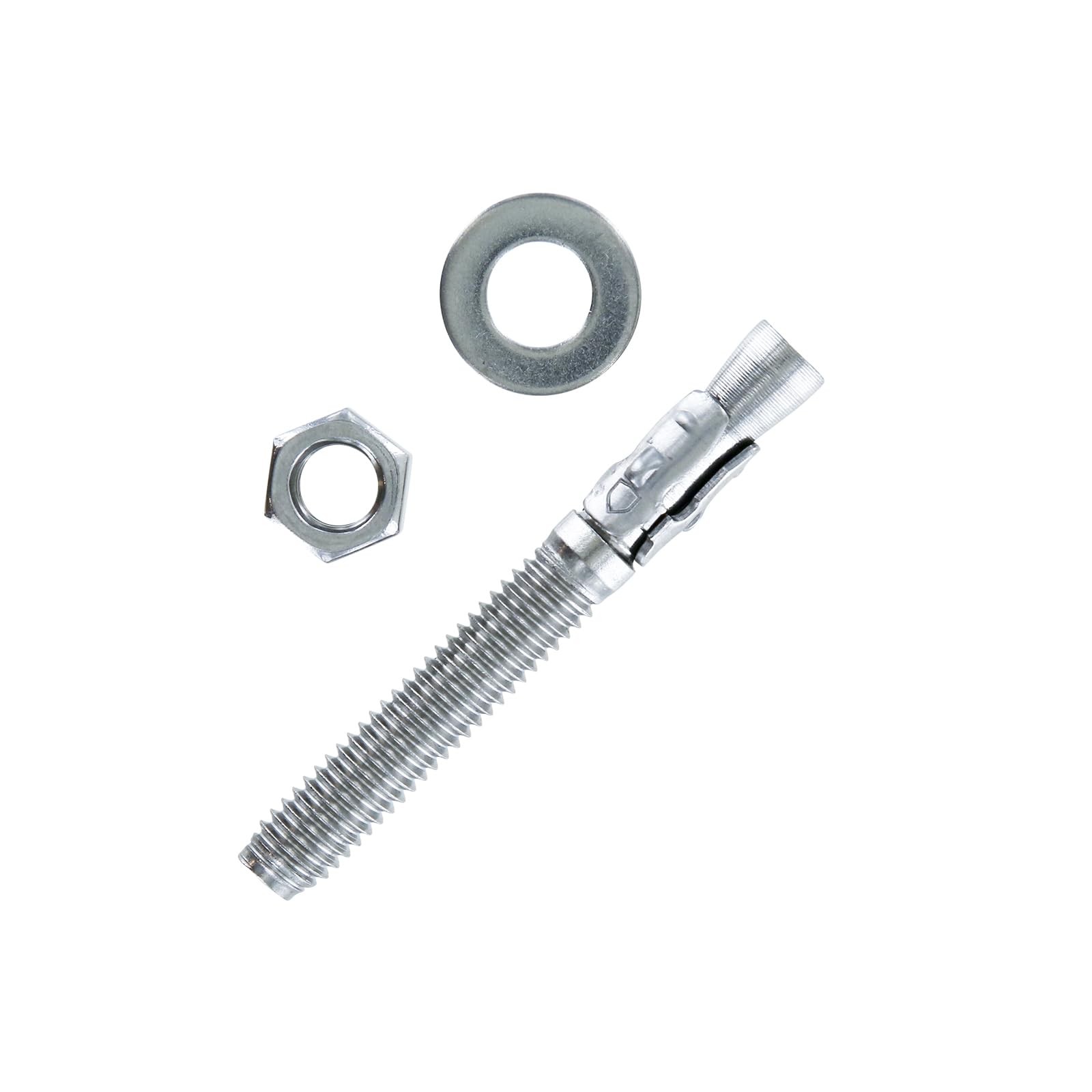 Conquest 3/8″ x 3″ Type 304 Stainless Steel Wedge Anchors Box of 50 Heavy Dut…