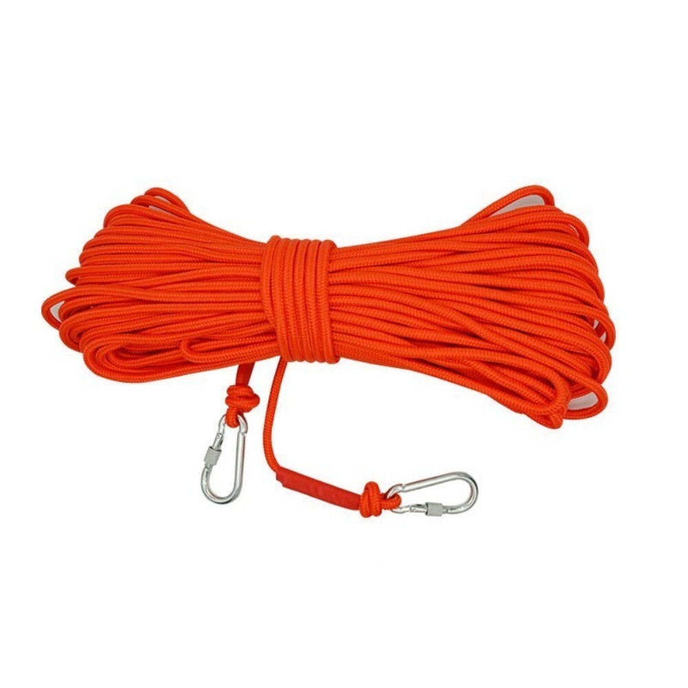 600- 2000 LBS Strong Fishing Magnet Kit Pull Force w/ 66ft Rope Carabiner Gloves