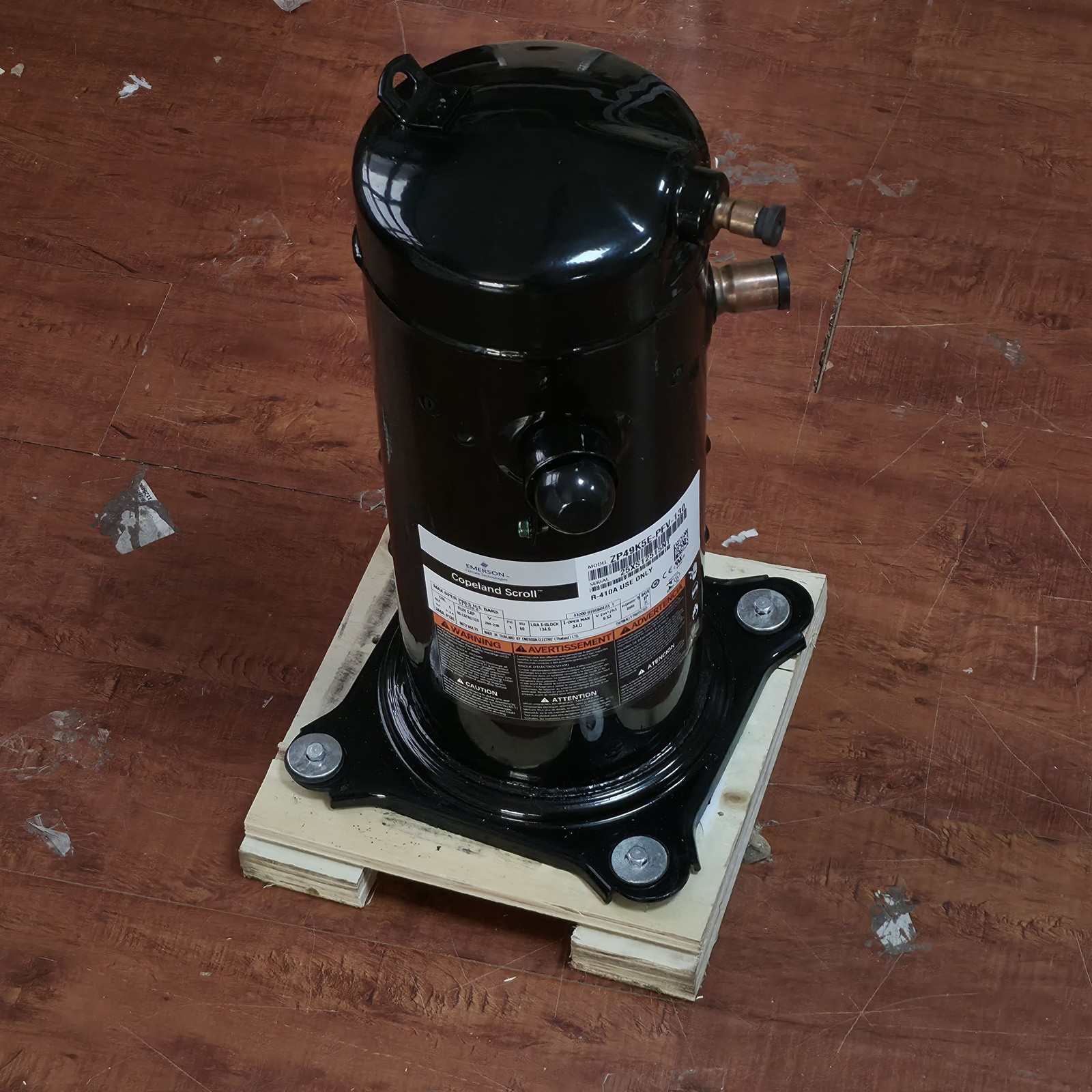 For Copeland ZP49K5E-PFV-130 AC Scroll Compressor 4-Ton 208/230V 1-Phase R410A