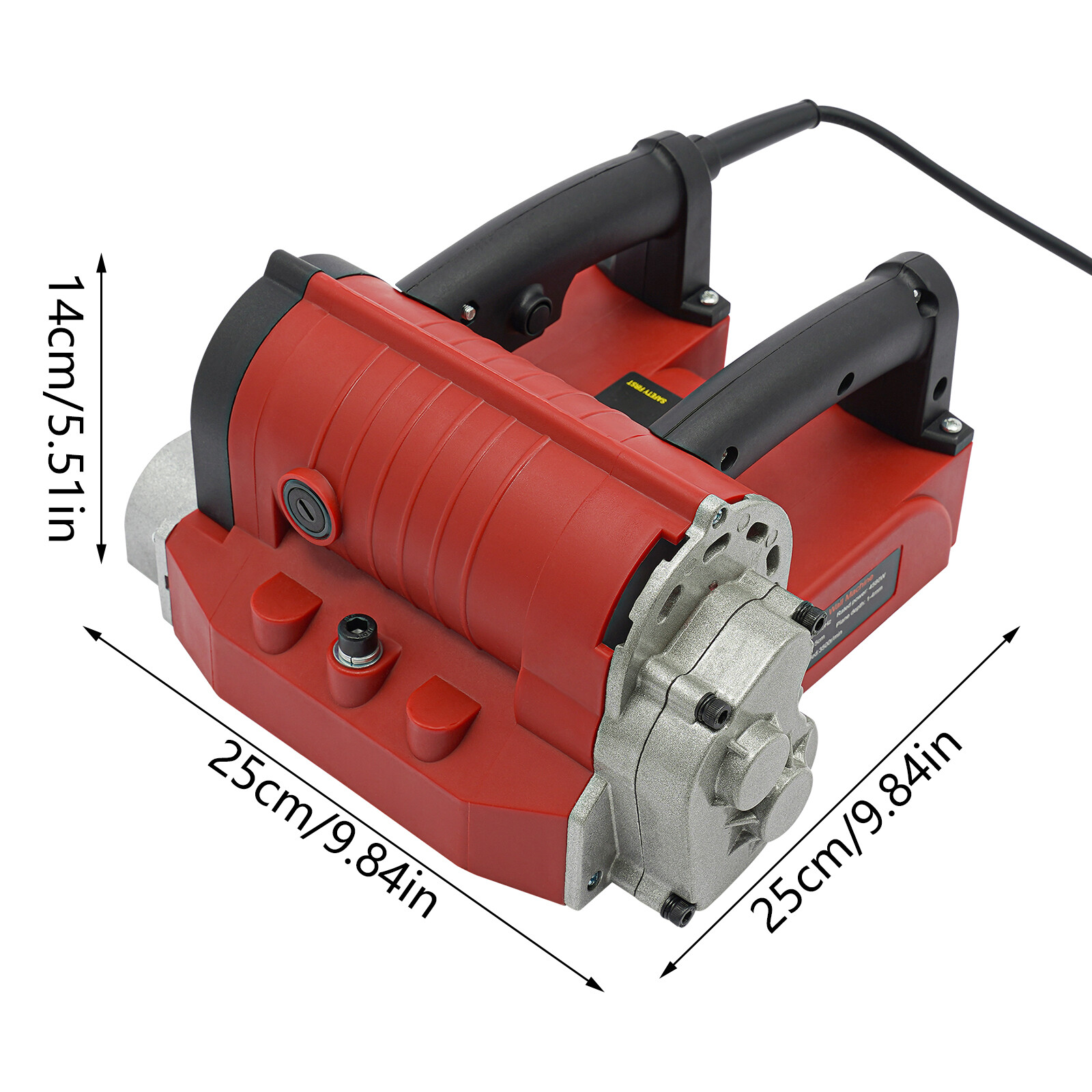 110V Shovel Machine Electric Wall Scraper Planner Wall Planing Machine 4580W
