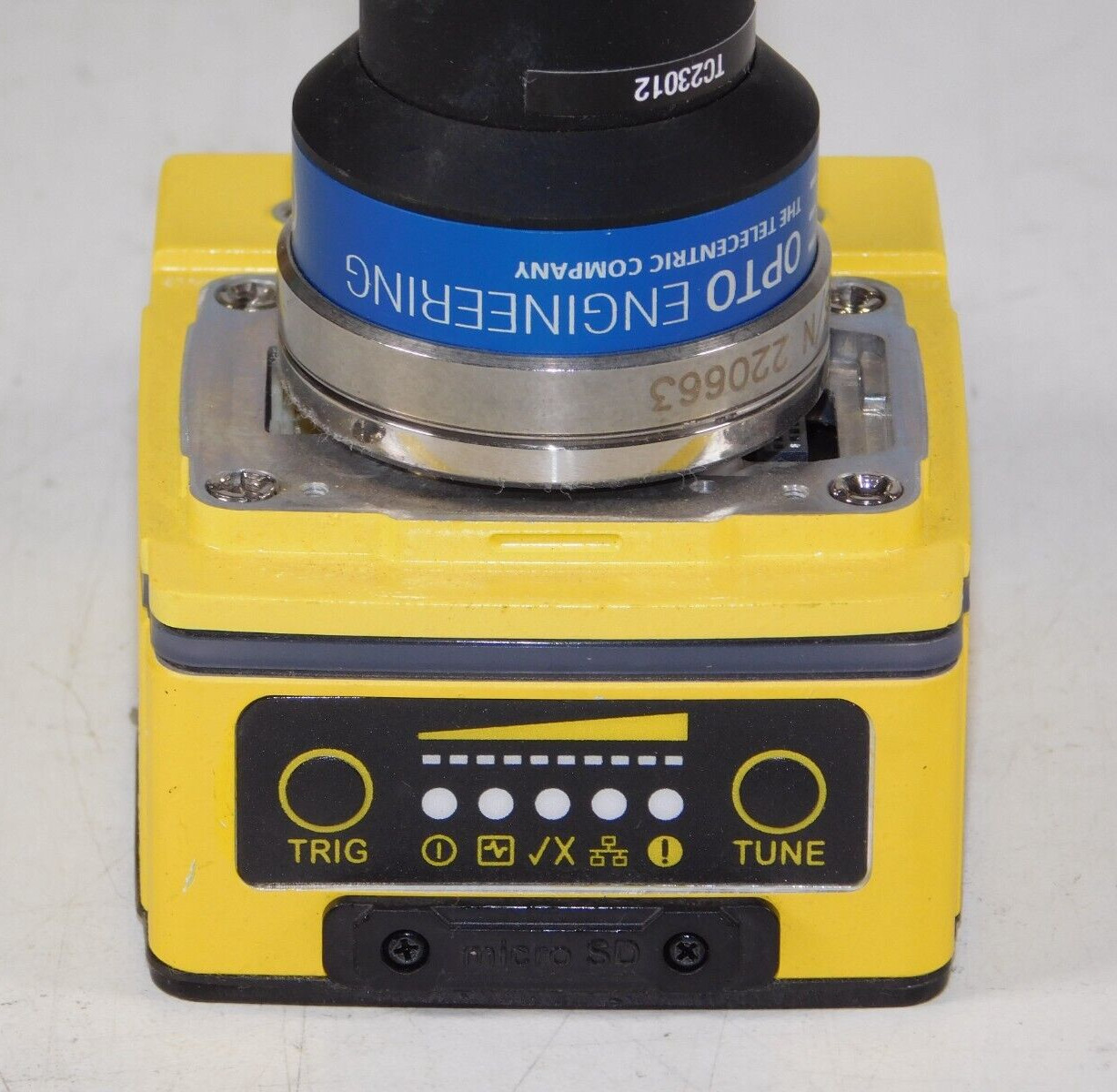 Cognex IS7802C-363-50 Color Machine Vision Camera 825-10786-1R Opto TC23012 Lens