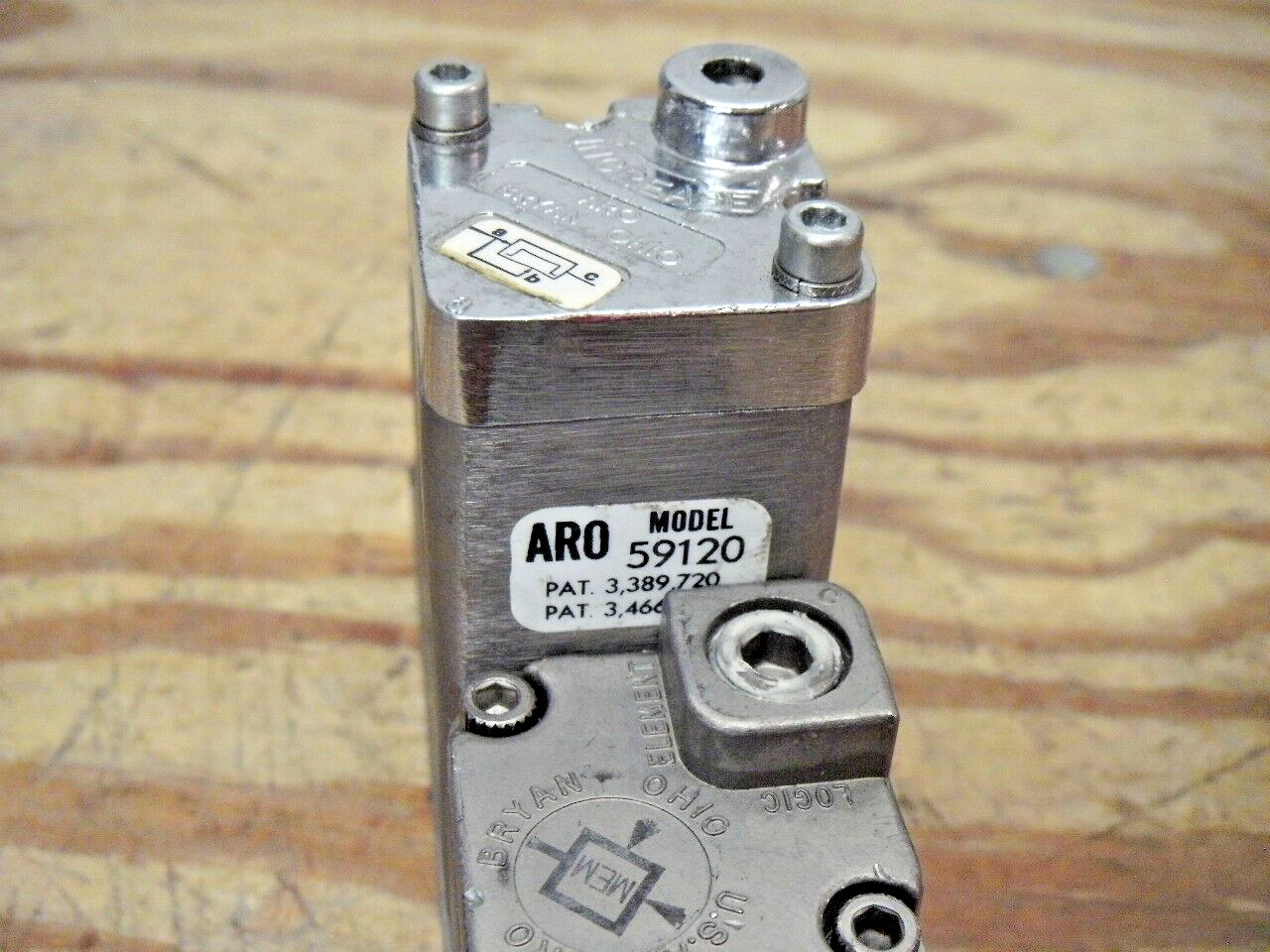 MD Totco RG2030A Pneumatic Control Logic Assembly ARO 59120 59113 59111 59181
