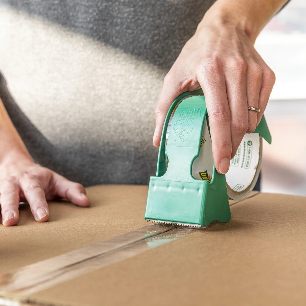 EZ Start Packaging Tape 1.88 Inch Width 55 Yard Length 2 Pack