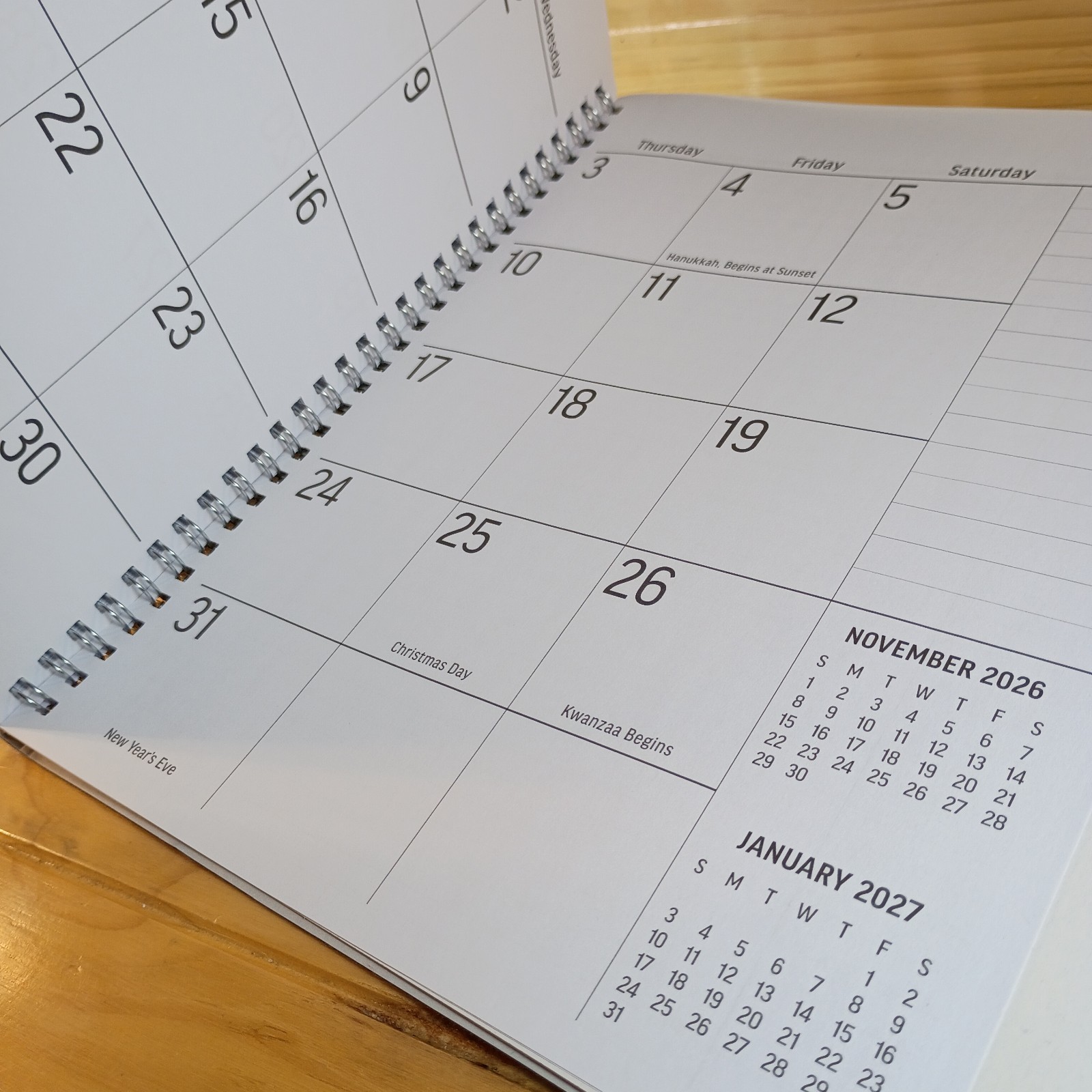 Blue Sky 15 Month Planner Oct 2025 – Dec 2026 Large Print 158115 New.