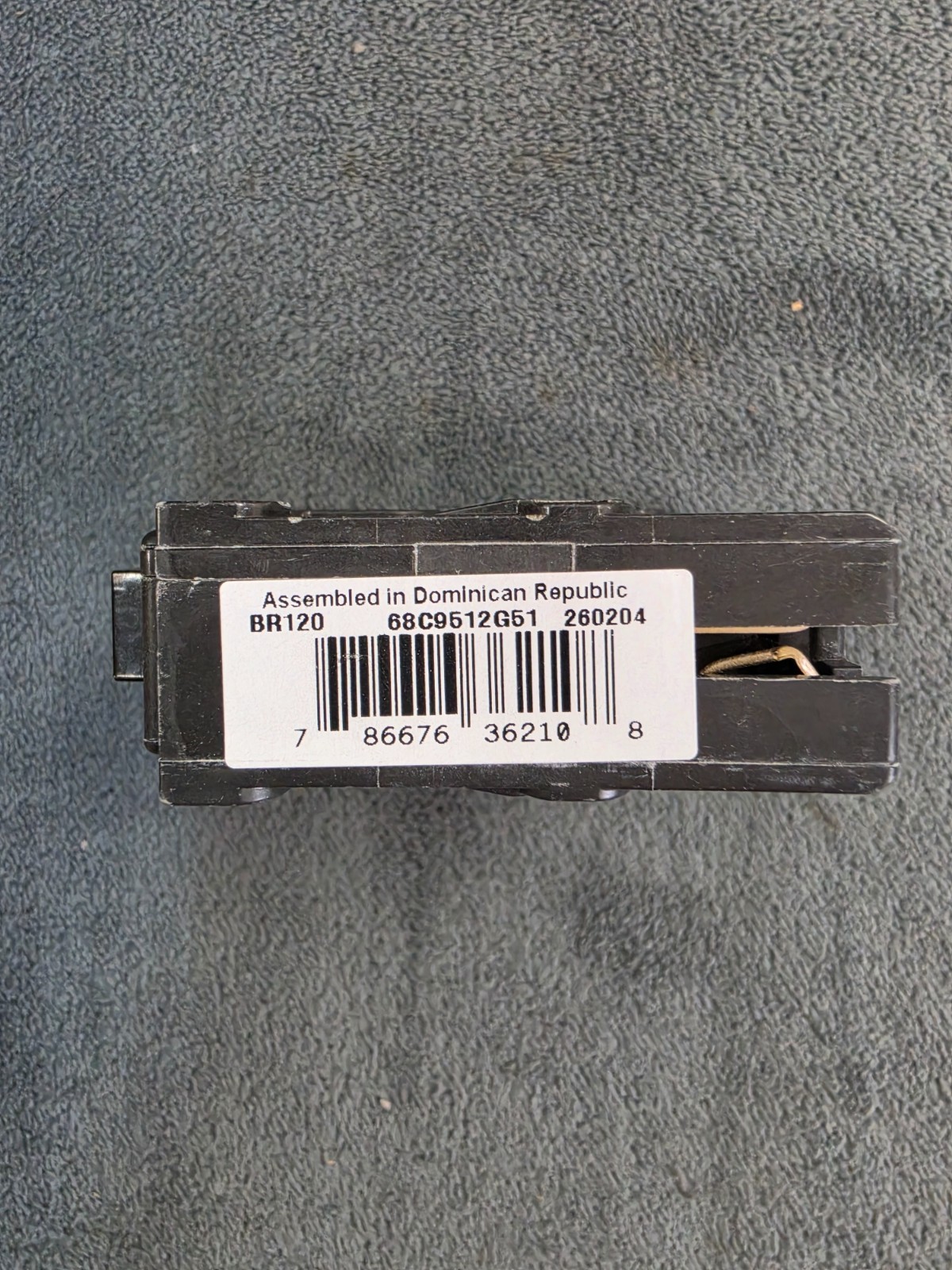 (10) Eaton BR 20 Amp 120/240 Volts Single Pole Circuit Breaker