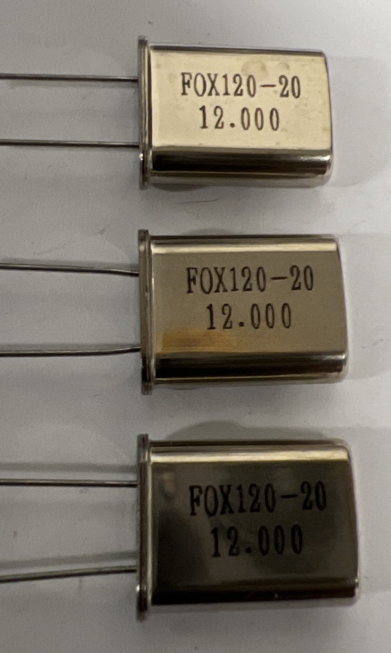 FOX120-20 12.000 12.000 MHz quartz crystal oscillator New Quantity of 3