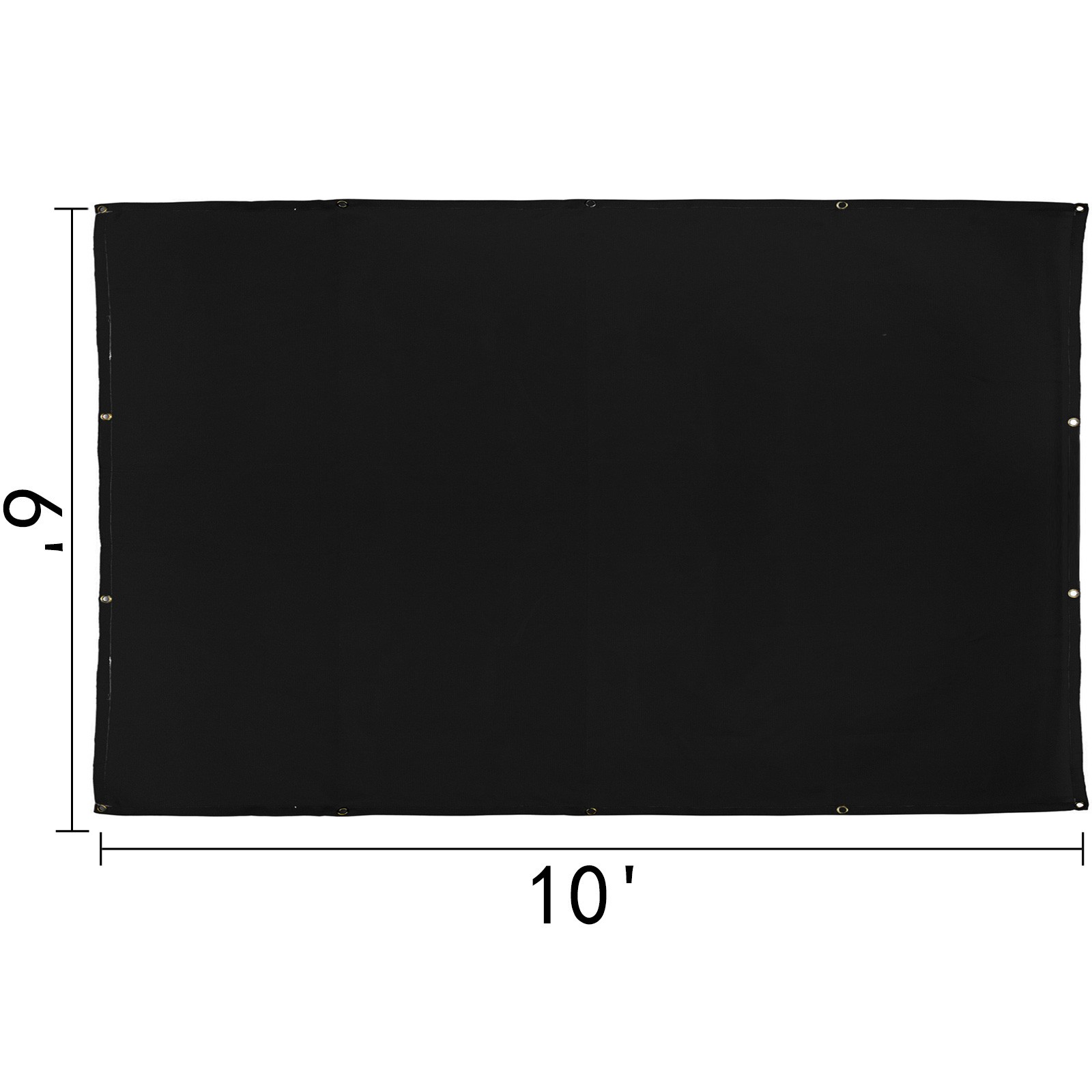 VEVOR Welding Blanket Fiberglass Blanket 6 x 10 FT Fire Retardant Blanket