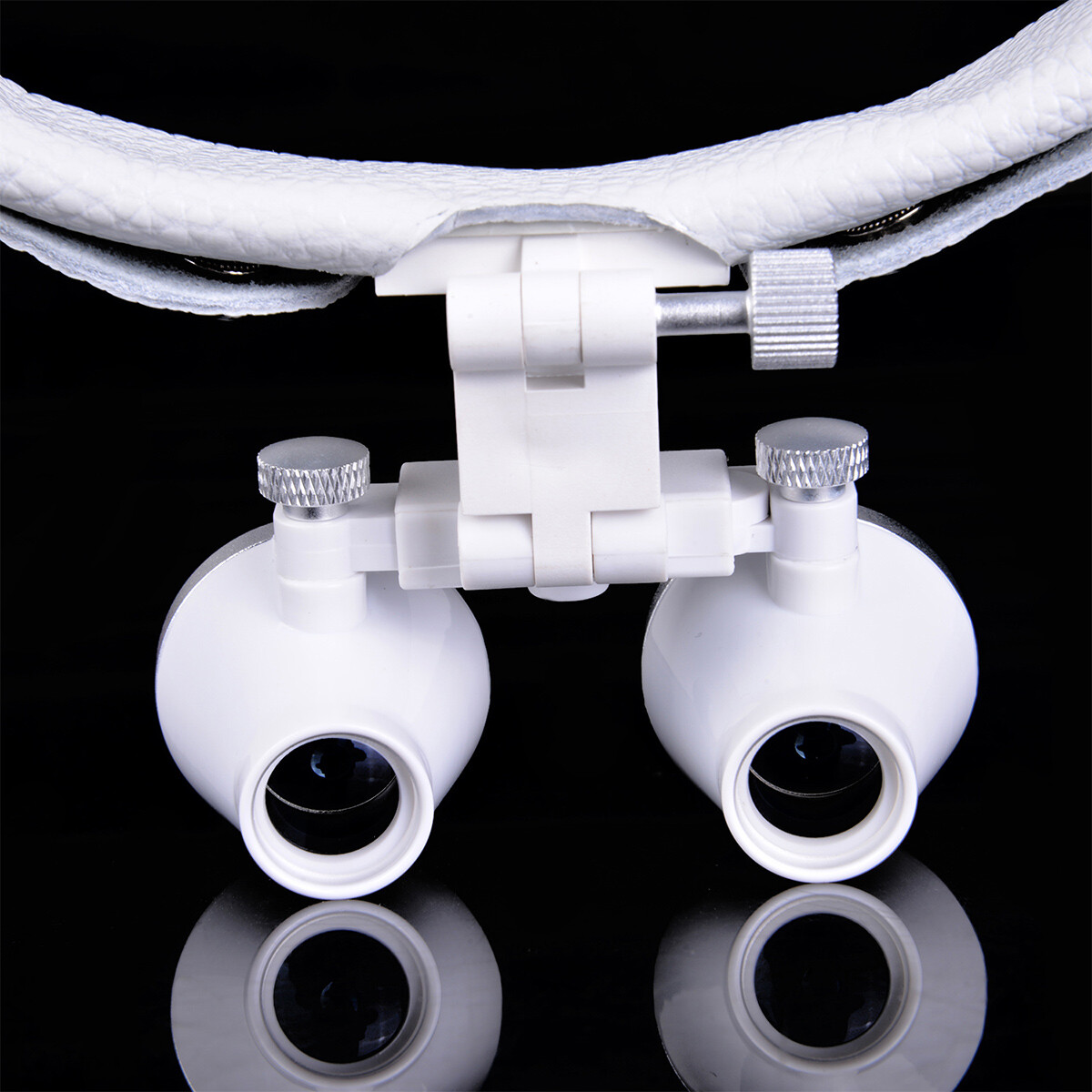3.5X Medical Surgical Dental Binocular Loupes Headband Magnifier LED Headlight