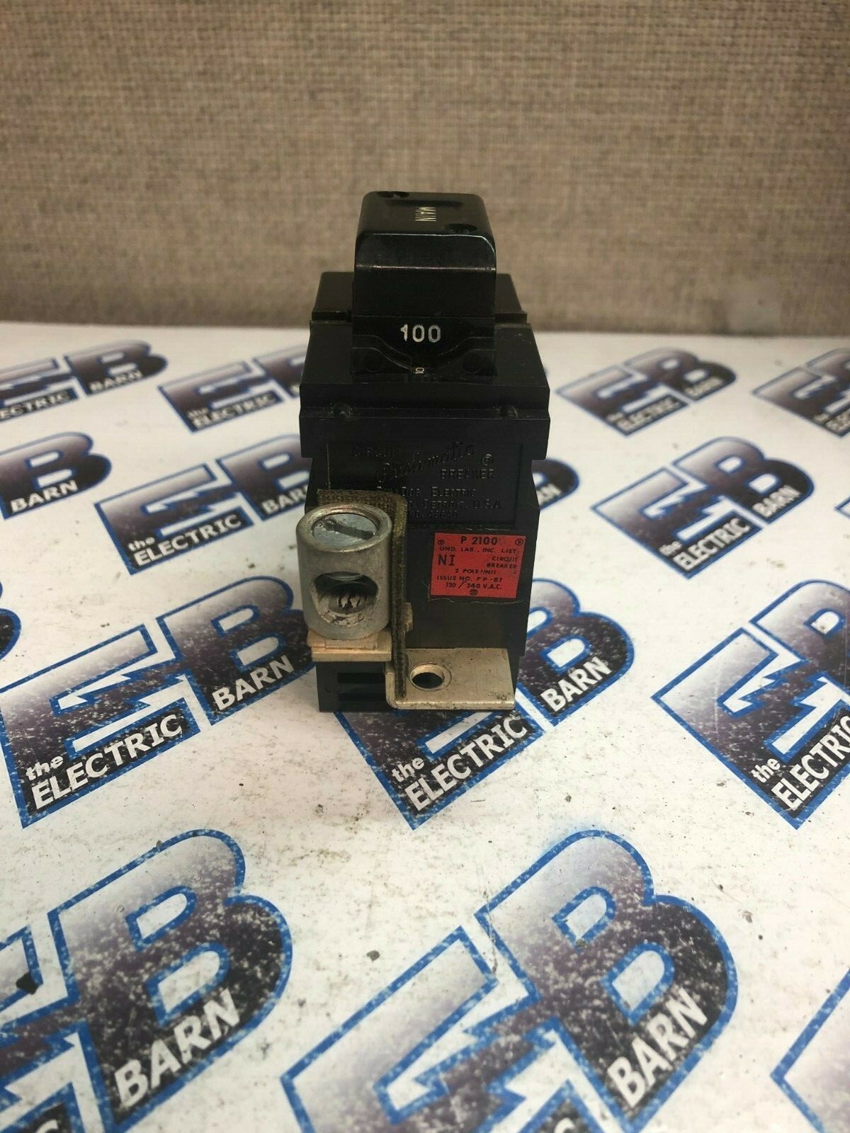 ITE SIEMENS BULLDOG P2100 Pushmatic Circuit Breaker 100 Amp 240V 2 Pole WARRANTY