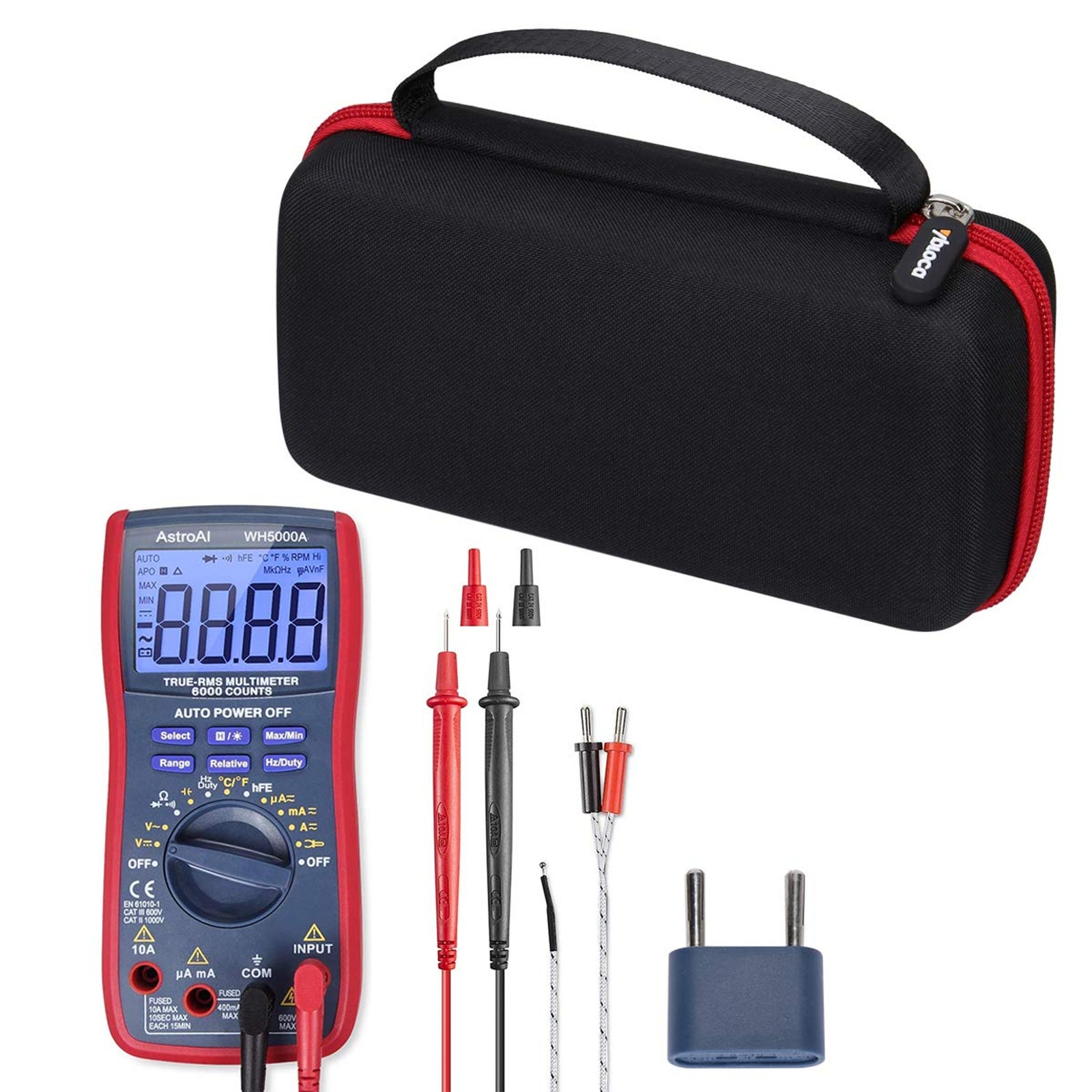 Aproca Case Compatible with AstroAI TRMS 6000 Digital Multimeter Analyzer Counts
