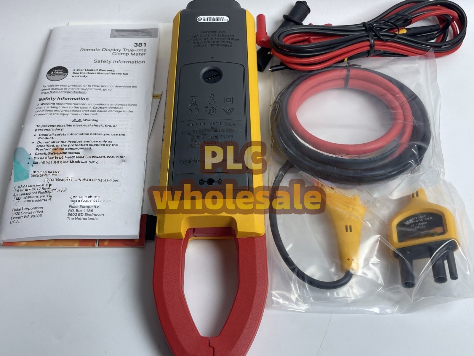 1PCS Fluke 381 Remote Display True RMS AC/DC Clamp Meter with iFlex NEW