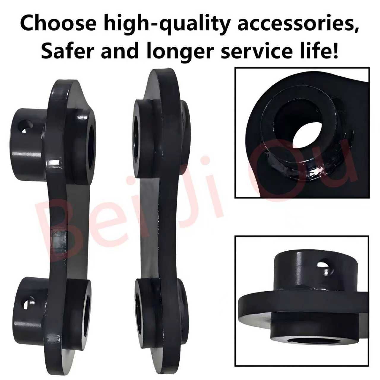 CAT 301 Excavator Bucket Ears 30mm 5″ C-C with 2 Pins Heavy Duty Replacement
