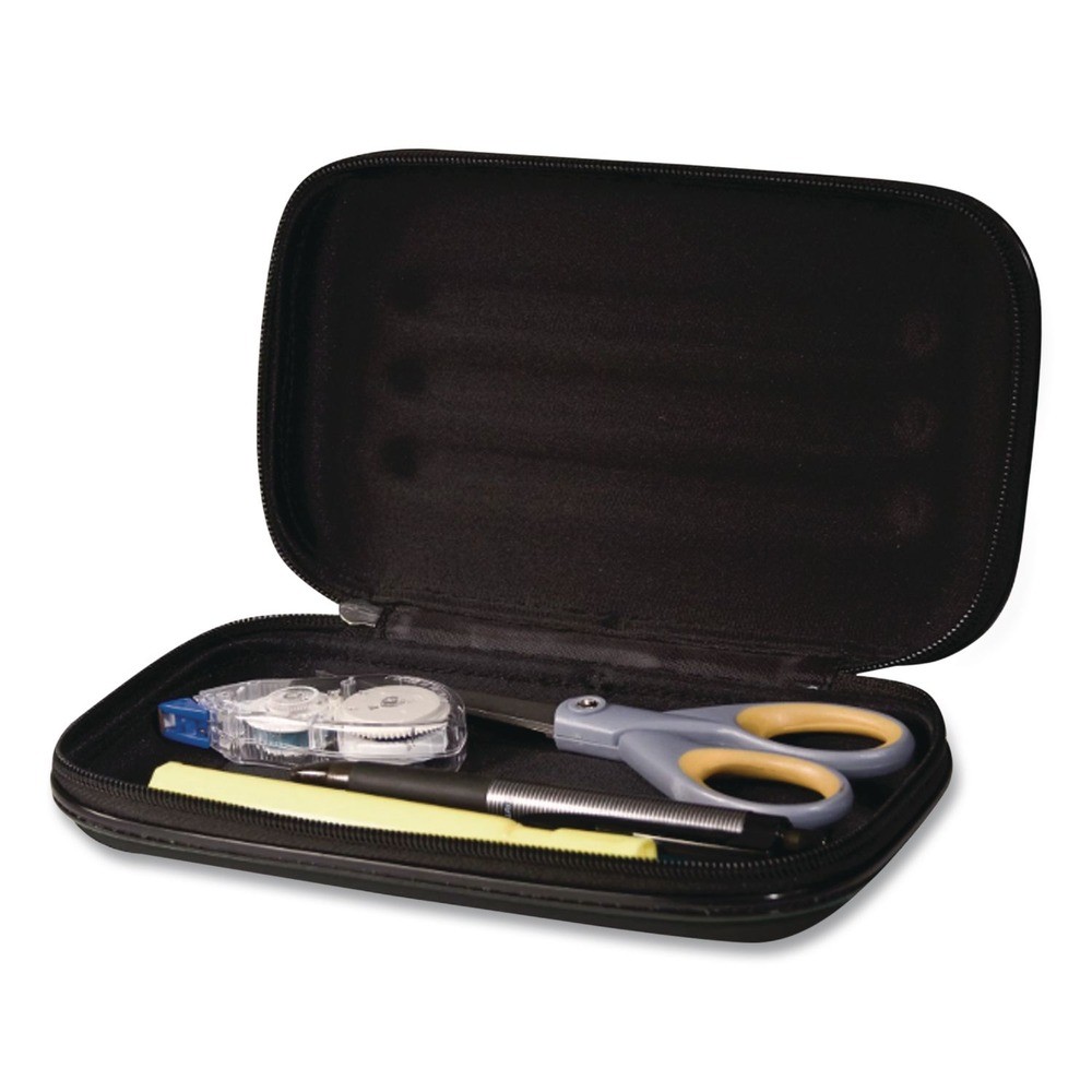 Innovative Storage Designs 67000 Soft-Sided Pencil Case – L, Black New