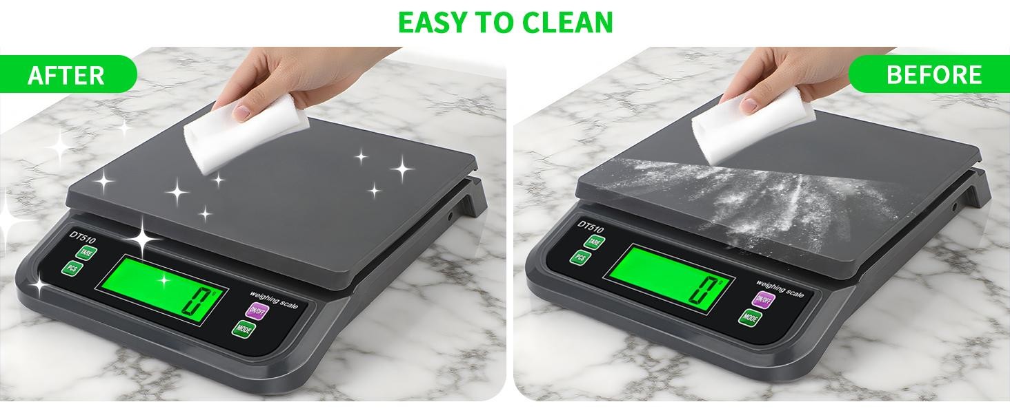 Commercial Food Scales 66LB 30Kg Large Digital Kitchen Scale for Baking Deli M