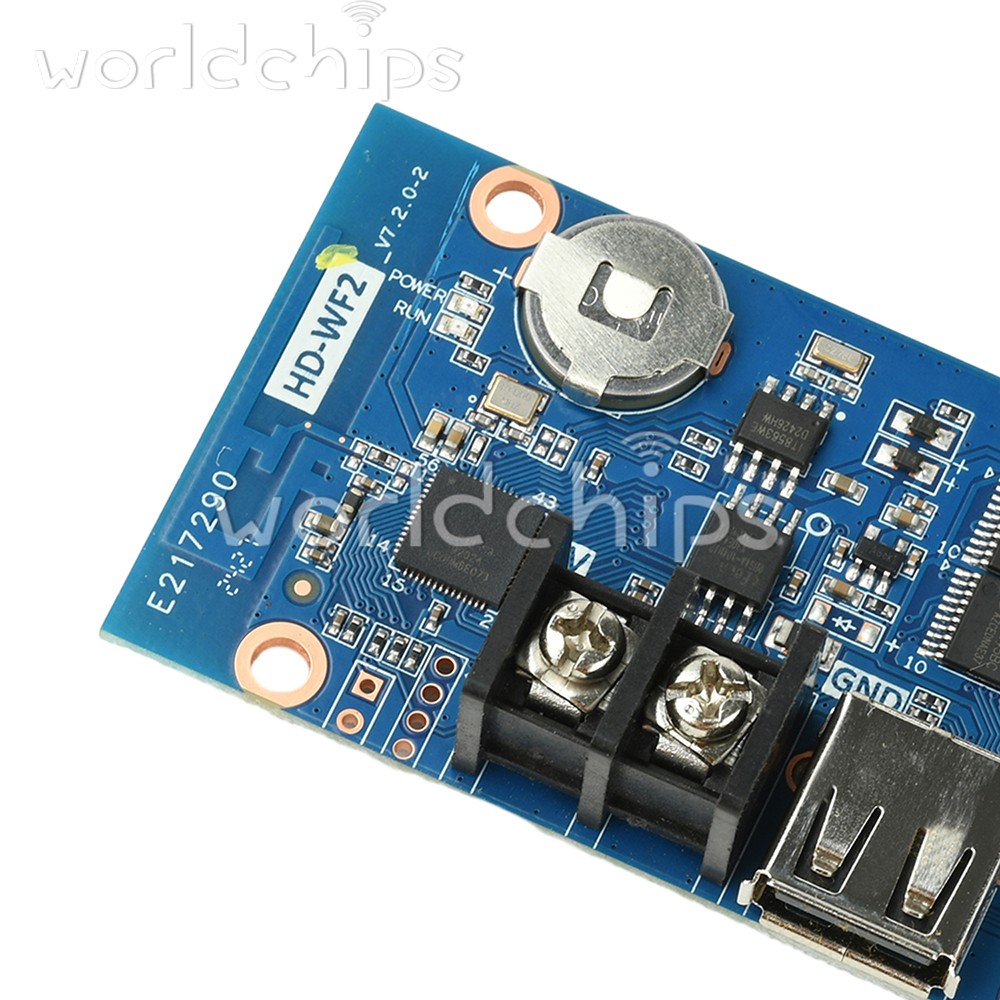 HD-WF2 WiFi Control Card HUB75 for Advertising Screen Full Color LED Display