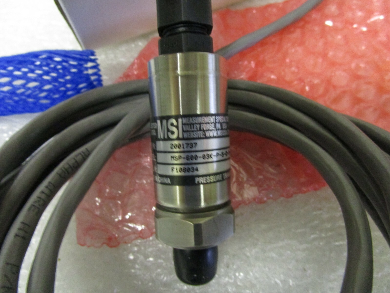 New! MSI Measurement Specialties Inc Sensor MSP-600-03K-P-5-D-3-0409 2001737