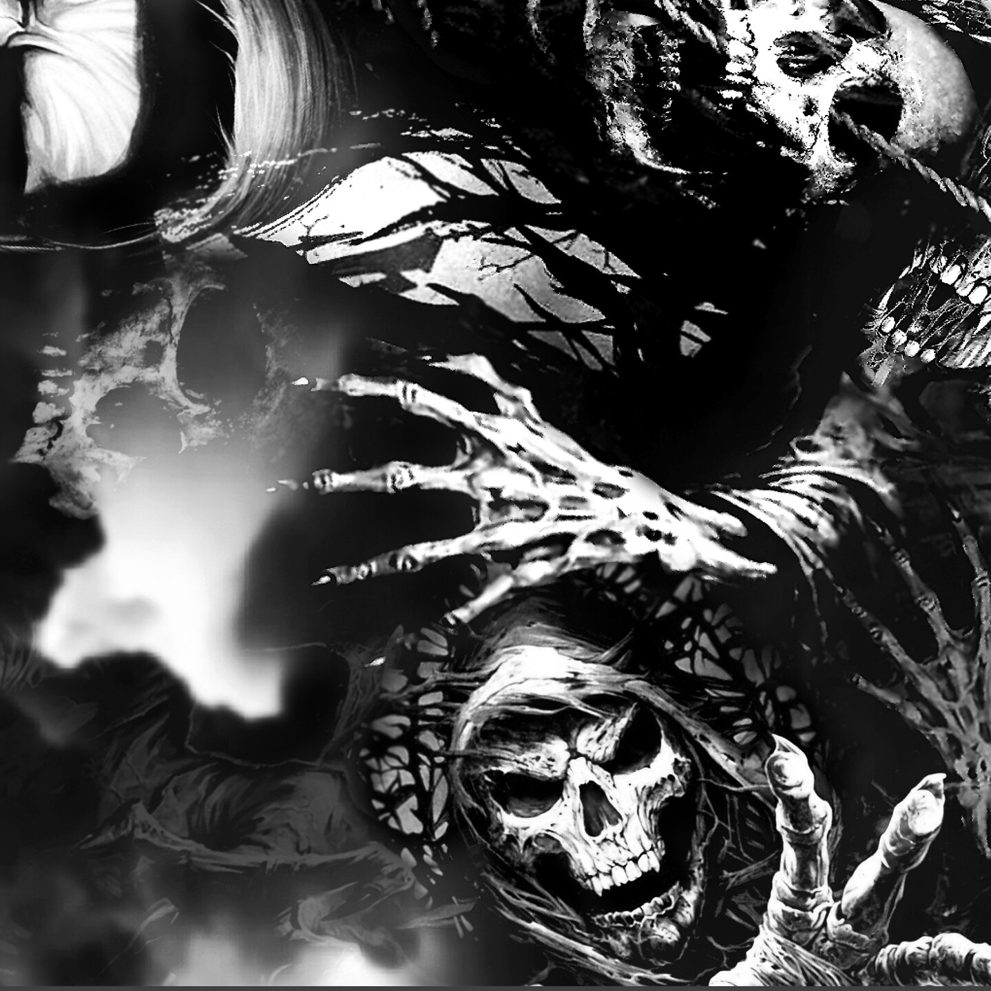 HYDROGRAPHIC FILM SKULLS Geepers Reapers 7′ x 20″ of film hydro dipping DIP APE