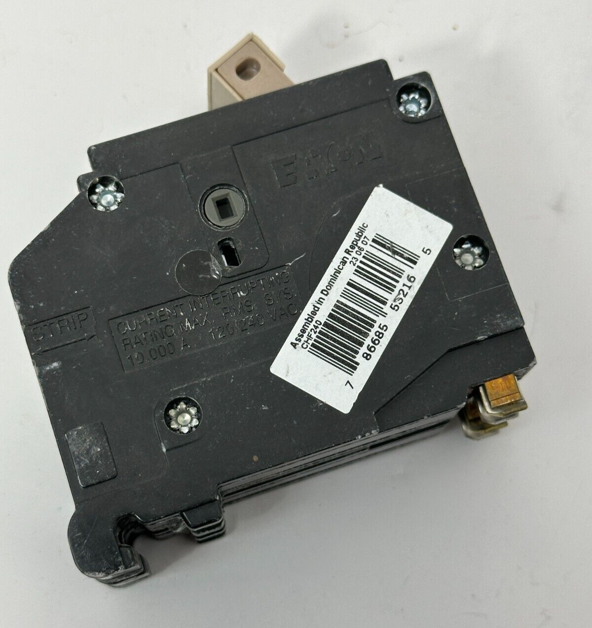 Eaton Type CH CHF240 40 Amp Double Pole Circuit Breaker 120/240V Common Trip