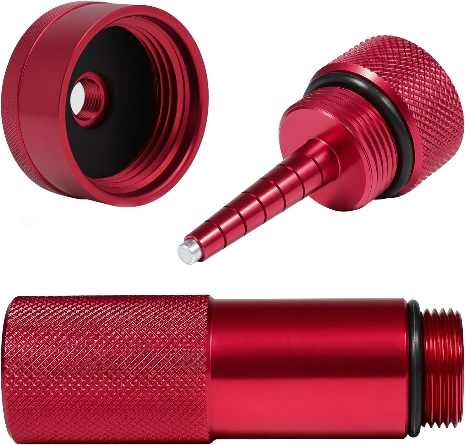 Extended Run Gas Cap & Mess-Free Oil Kit for Honda EU2200i w/Magnetic Dipstick