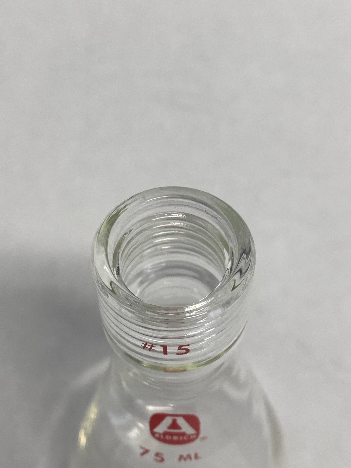 ALDRICH Glass 75mL TLC Chromatography Reagent Sprayer Flask #15 Thread Z190381