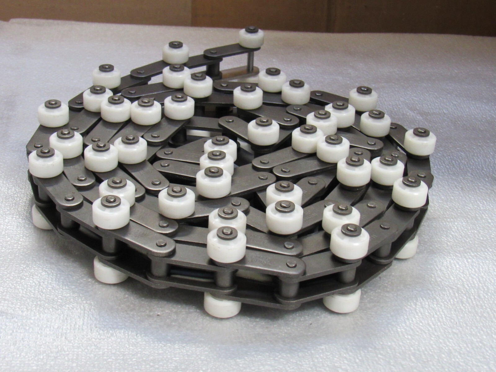 NEW NO NAME SIDE ROLLER CHAIN RF2060 CRF2060-S 10′ FT W/ ROLLERS