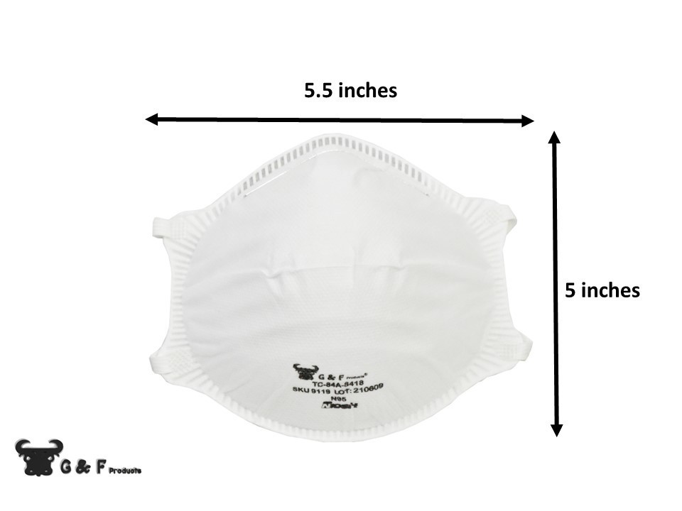 NIOSH Approved N95 Certified Dust Masks