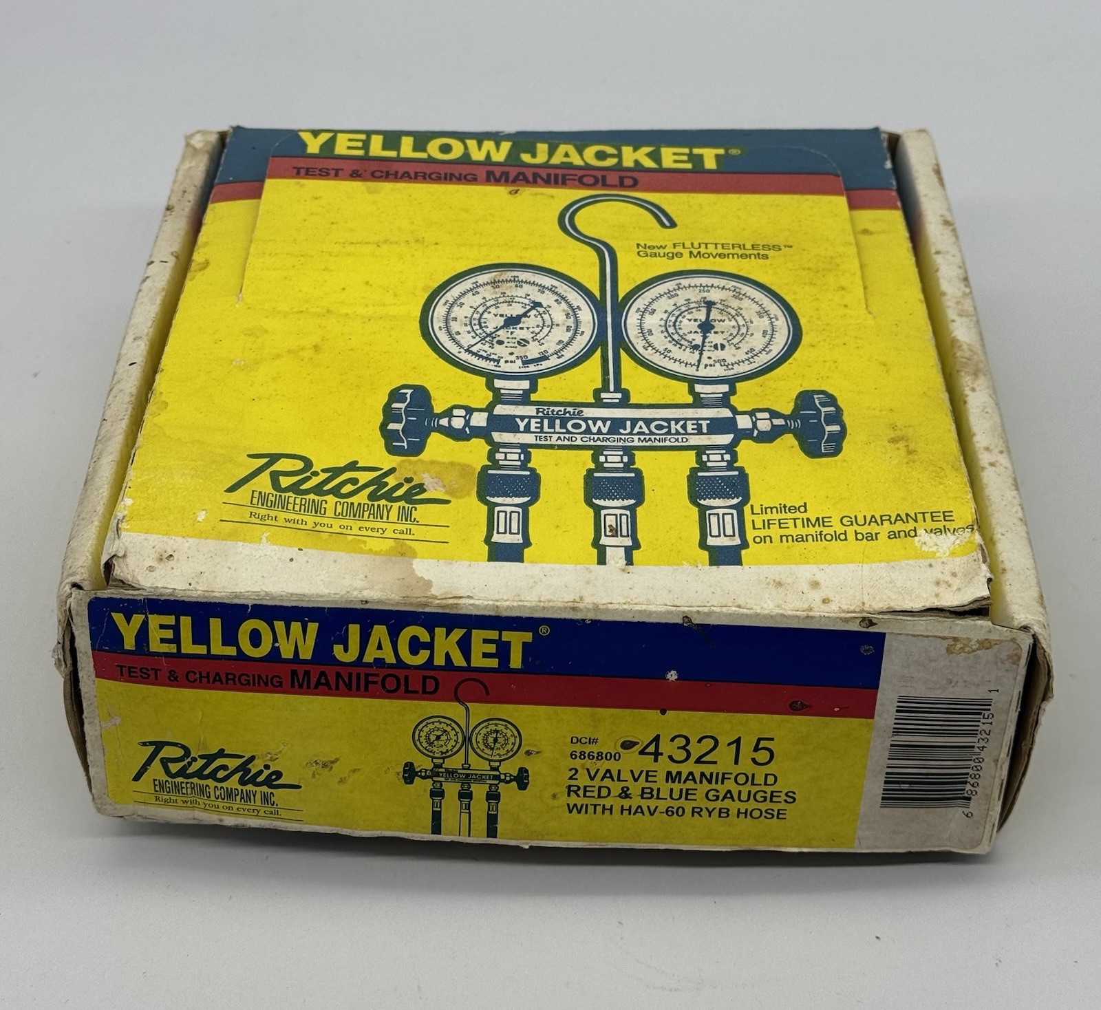Yellow Jacket 43215 2 Valve Manifold Test & Charging Ritchie Series 41