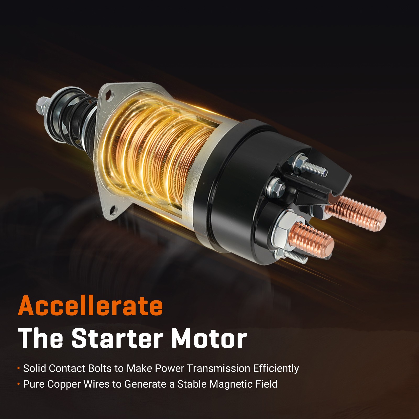 Starter Solenoid Switch 12V for Acura CL 96-97 Honda Accord Odyssey 31210PAAA02