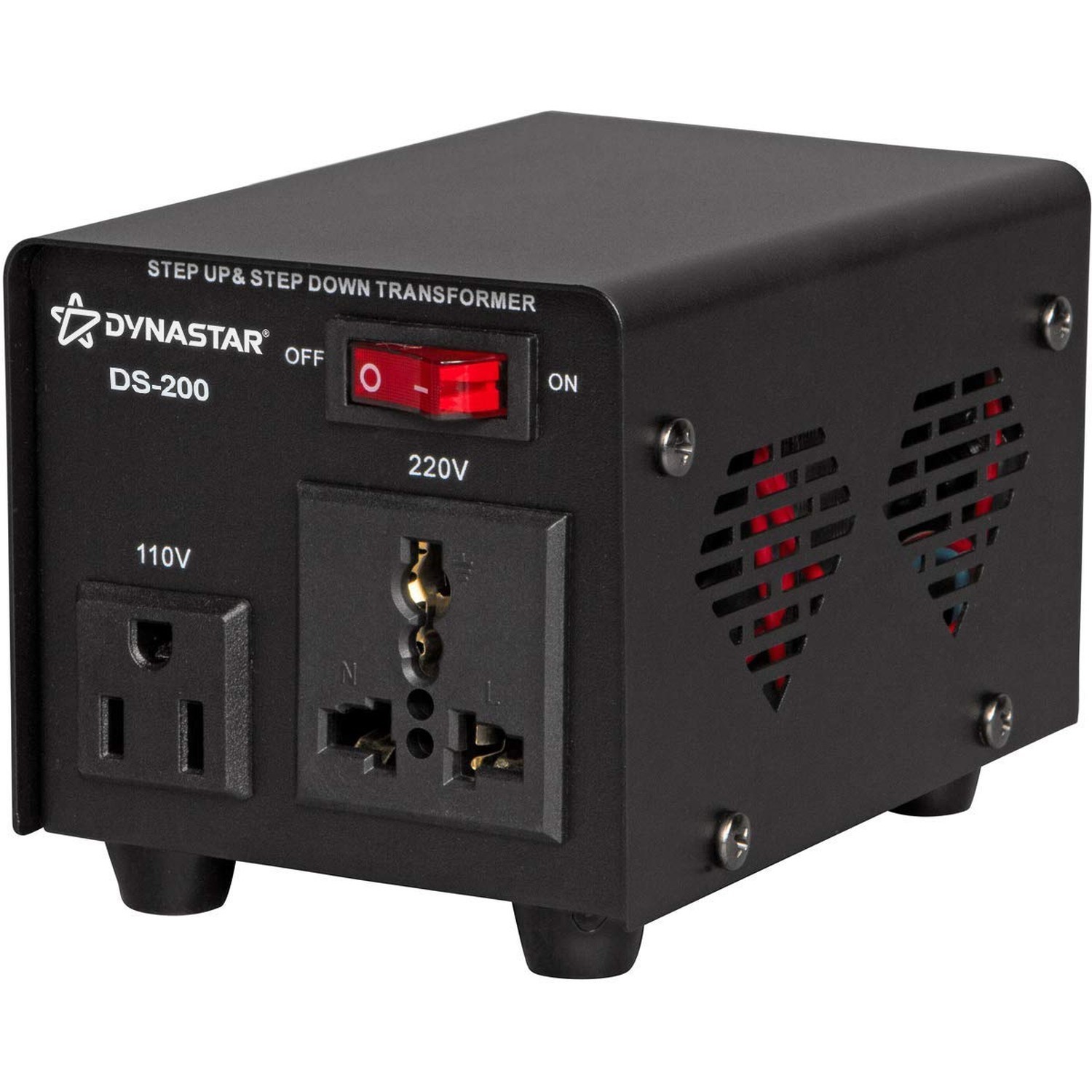 Dynastar Step Up & Step Down Voltage Converter and Transformer, 110-220 to 22…