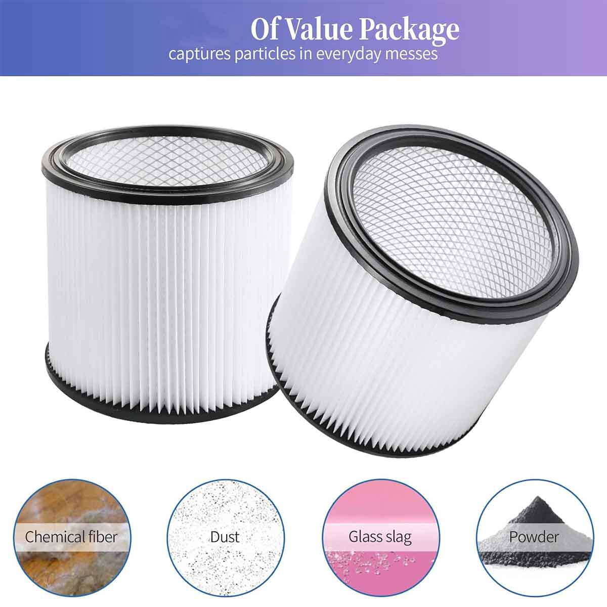 1x HEPA Filter Cartridge For Shop-Vac LB650C MSC85EM300 MSC85L450