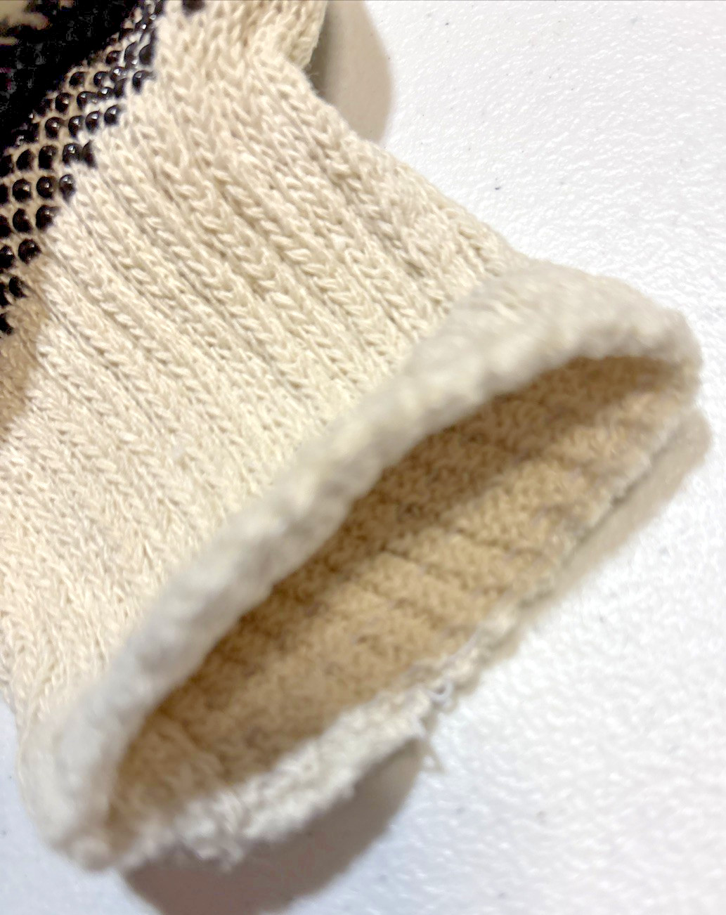 12 Pairs Double Side Dot Knit Work Gloves – PVC Dot Grip – Bulk 1 Dozen
