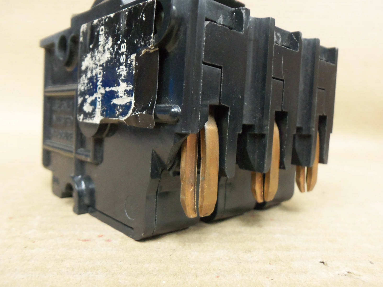 Federal Pacific NA NA340 3 Pole 40 Amps Circuit Breaker FLAWED