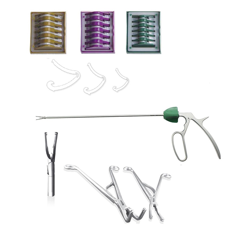 Plastic Laparoscopic Polymer Ligation Clips Hemolok Clips Endoscopy Surgery5812