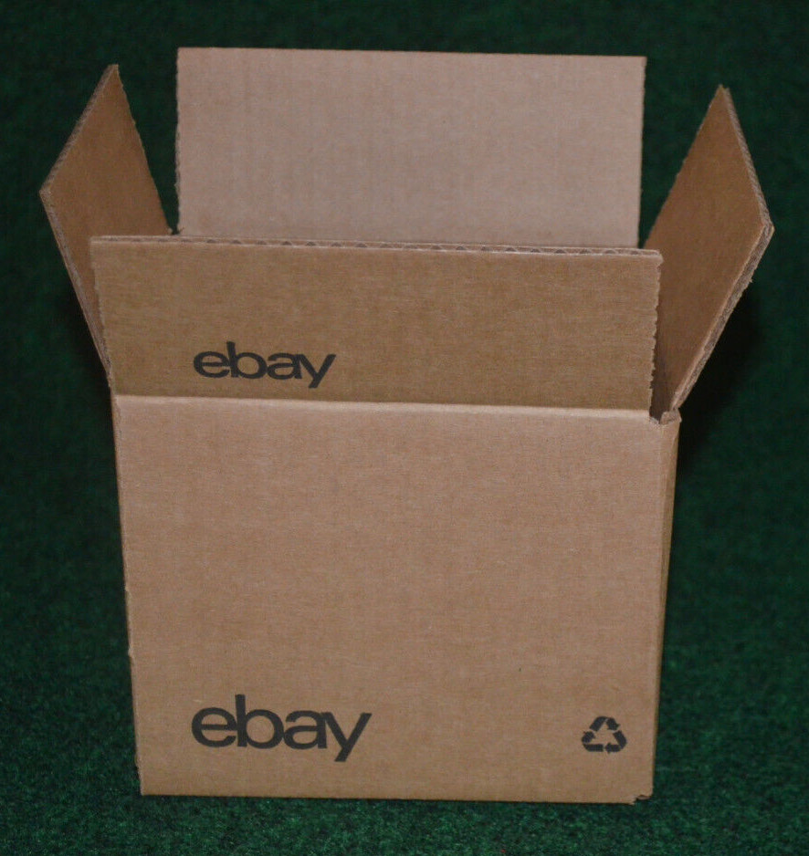 Ebay Boxes 10- 6″ x 4 3/4″ x 4 3/4″ – Black Logo