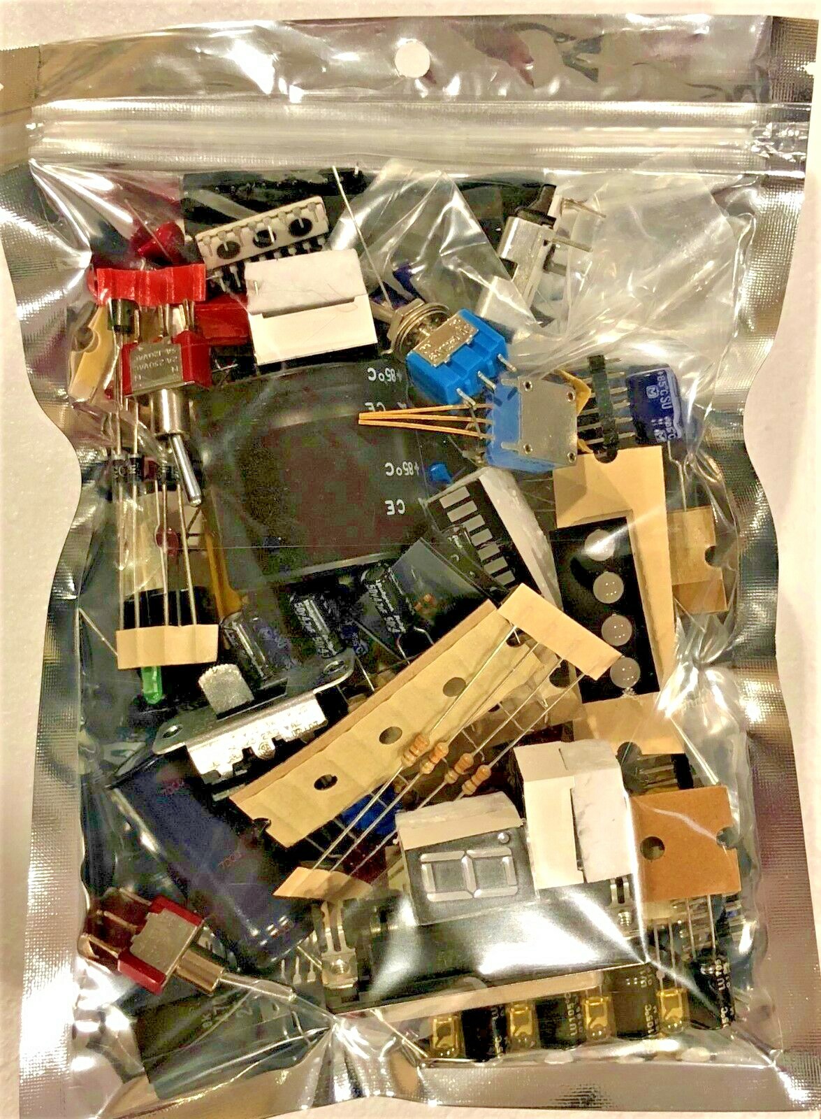 Mixed Grab Bag of Electronic Components TINKER LOT ALL NEW PARTS ONLY SALE!