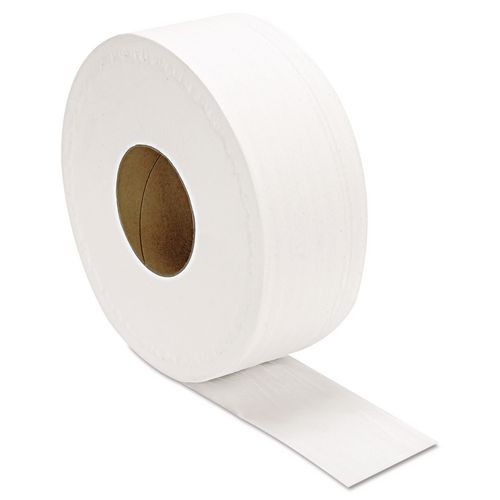 GEN JRT Jumbo Roll Bath Tissue 2 Ply 1000 ft White 12 Roll Case