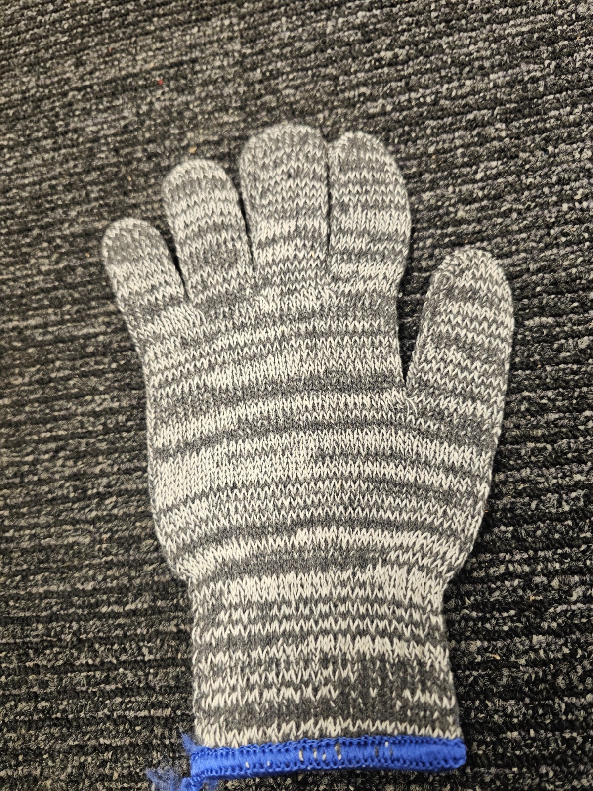(QTY 12 Pairs) Cordova 3160M Heavy Weight Glove Multi-Color Poly/Cotton Medium