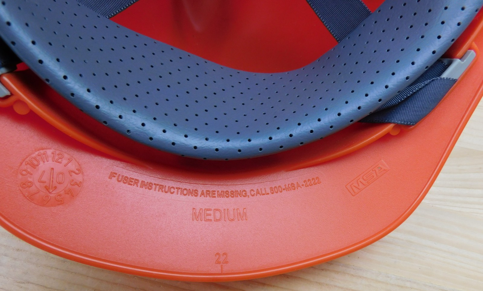 Florida Gators Official NCAA Hard Hat MSA Approved Made in USA Class E & G