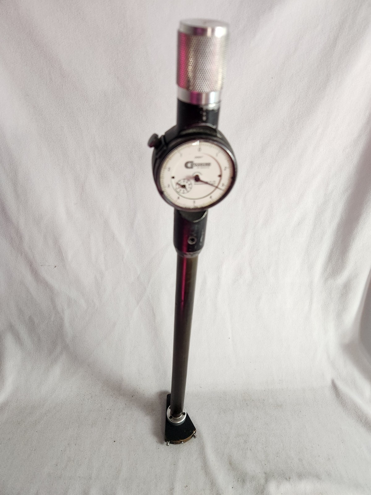 Standard Dial Bore Gage No. 5 Range 3.09″ – 6.125″ W/7 Extensions Wood Box Deep