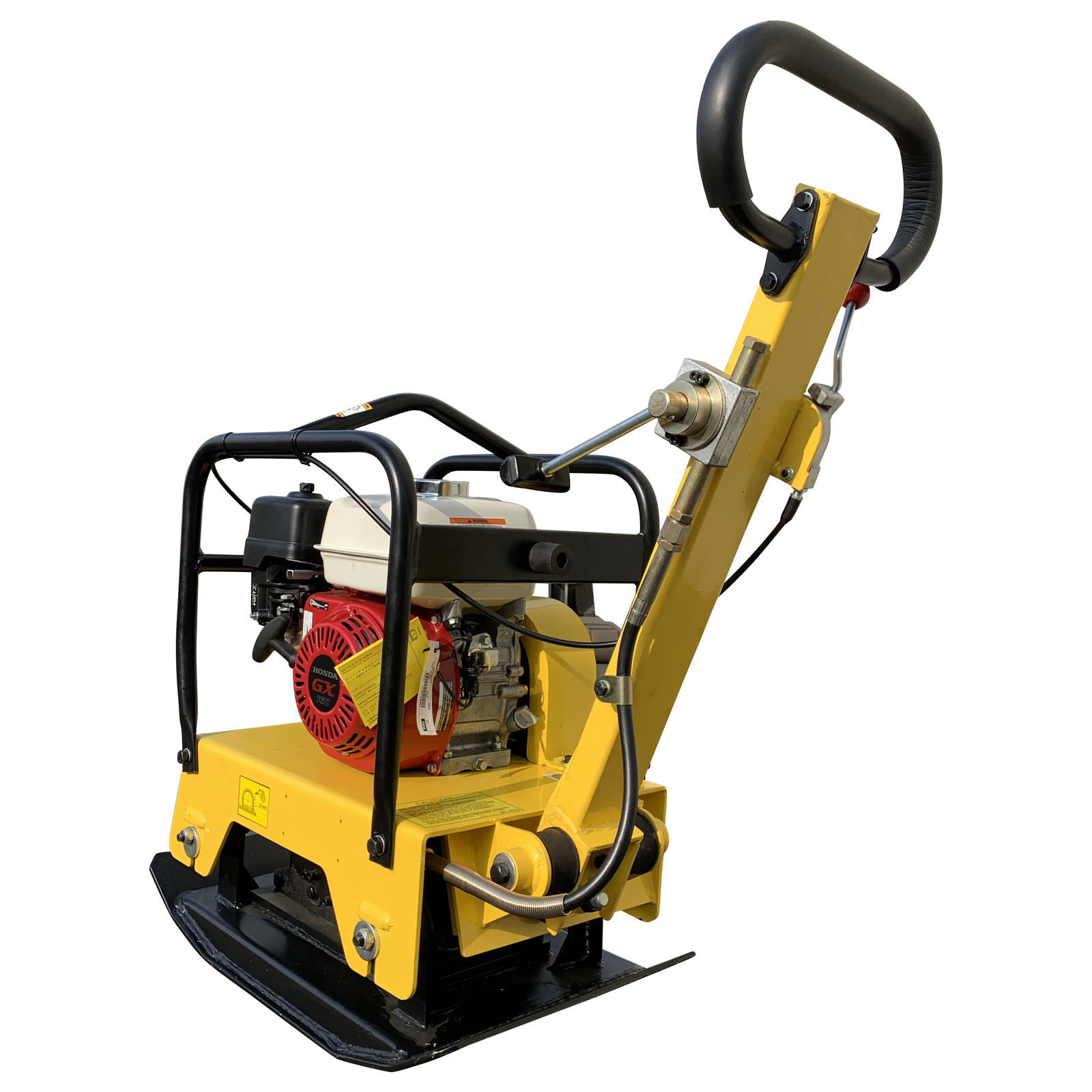 Honda GX160 Reversible Plate Compactor Vibratory Walk Behind 320 Lbs,4950Lb Comp