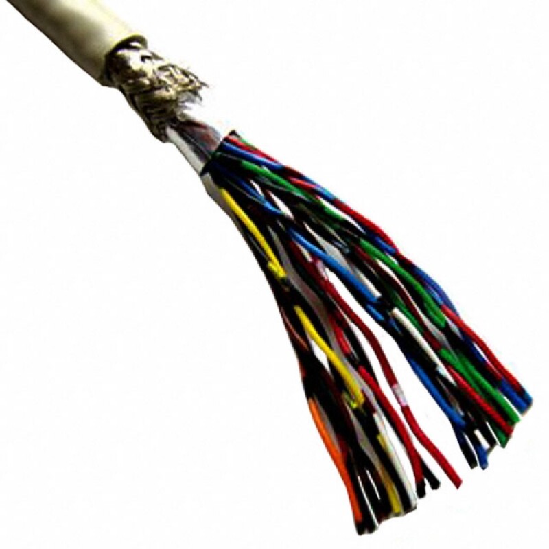 3M 100 Foot 28 AWG Stranded Round Shielded/Jacketed Discrete Wire PVC Cable