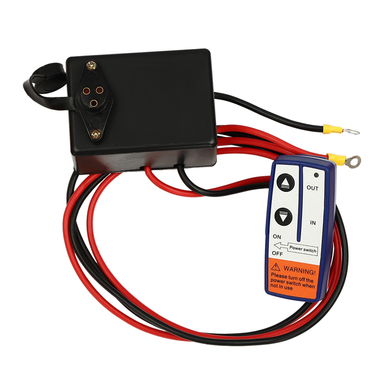 1100LB Truck-Mounted Crane Hoist with 12V Electric Winch Pickup Truck Jib Cranes
