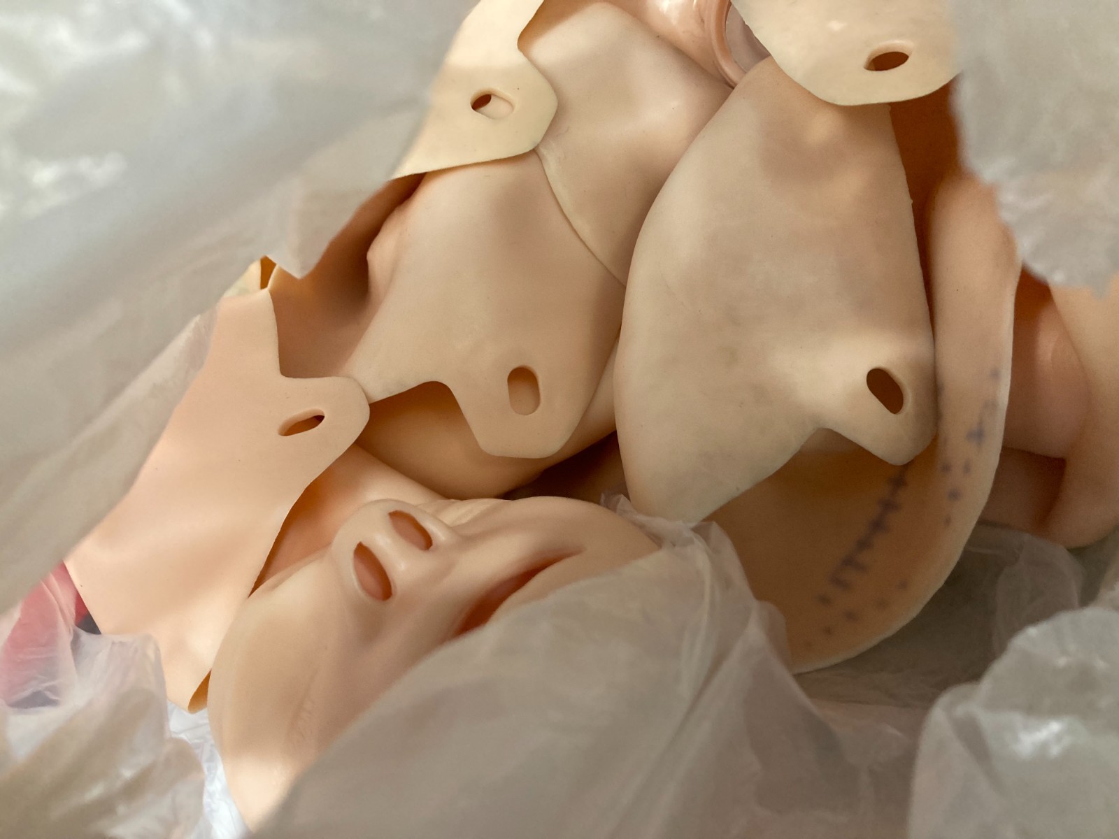 Little Anne Infant and Adult/Child TPAK700 + HeartSaver CPR AS IS