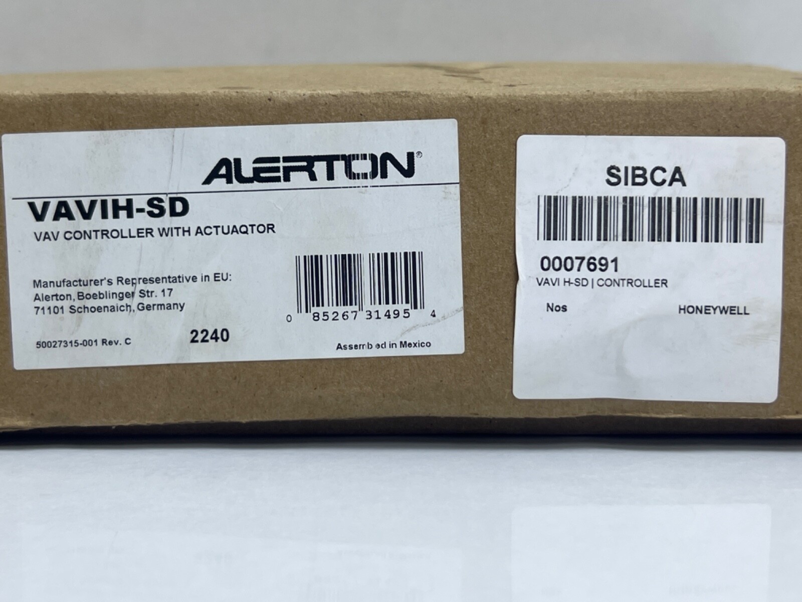 ALERTON VAVIH-SD VAV CONTROLLER ACTUAQTOR