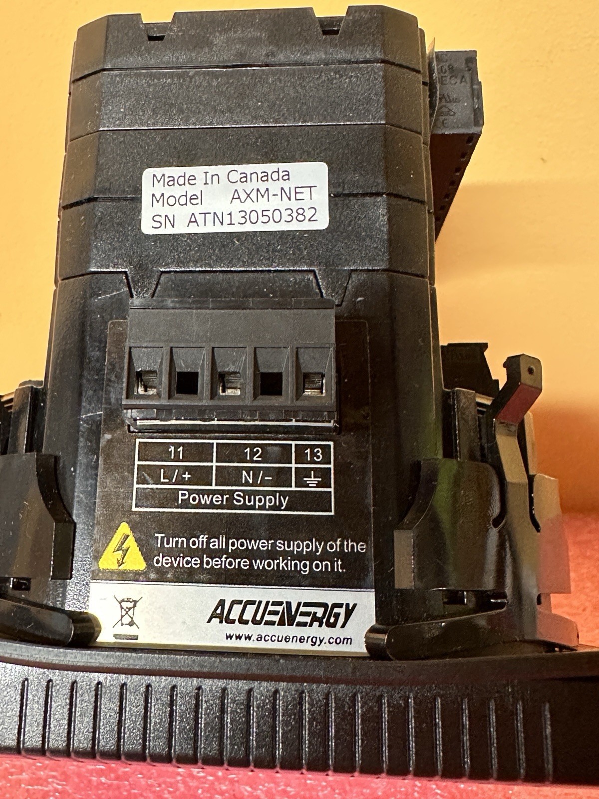ACCUENERGY Acuvim II Multifunction Power Meter IIW-D-60 Plus AXMIO1-1 & AXM-NET