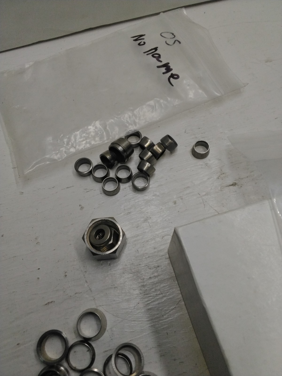 Stainless Ferrule & Nuts 1/4″ 3/8″ + Mixed Lot Ss316 As Pictured ‘Generic’ Lot