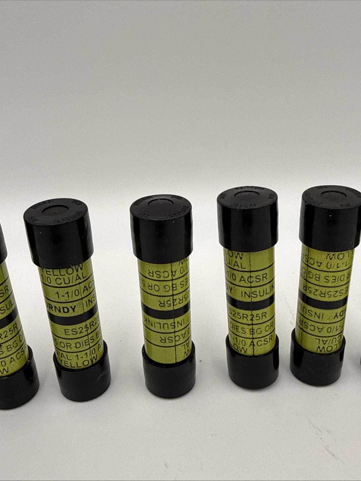Lot of 10 Burndy ES25R25R1/0-1 AWG INSULINK Service Entrance Sleeve CU/AL